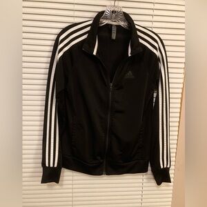 Adidas Women's Black and White Lightweight Jacket